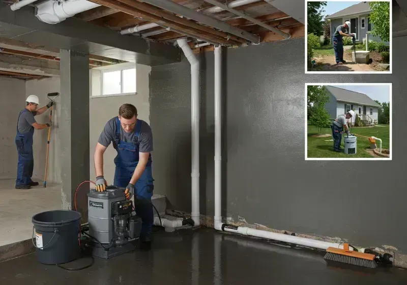 Basement Waterproofing and Flood Prevention process in Bryan County, OK